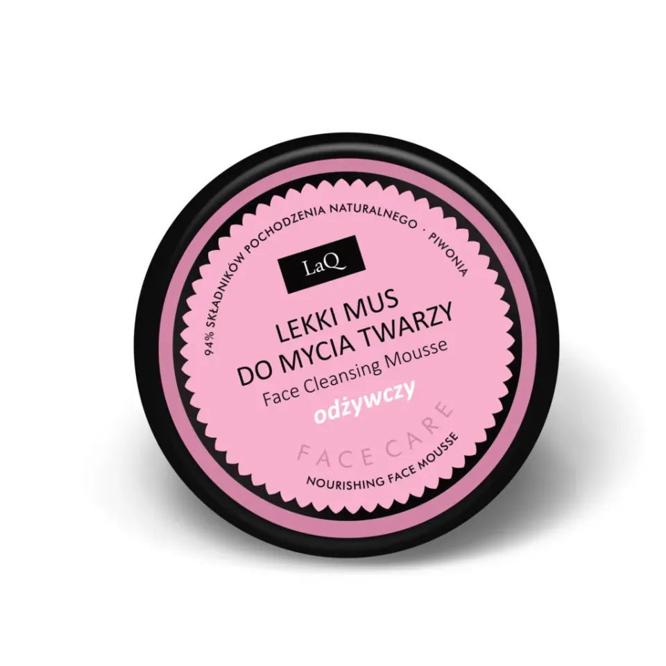 LaQ Peony mousse nettoyante visage 40g pivoine nourrissante