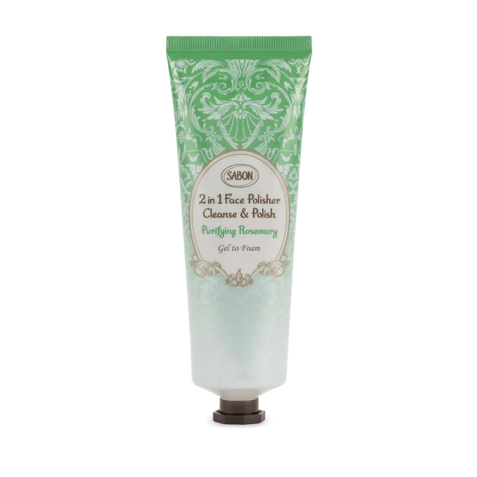 Sabon Romarin nettoyant exfoliant visage 125 ml