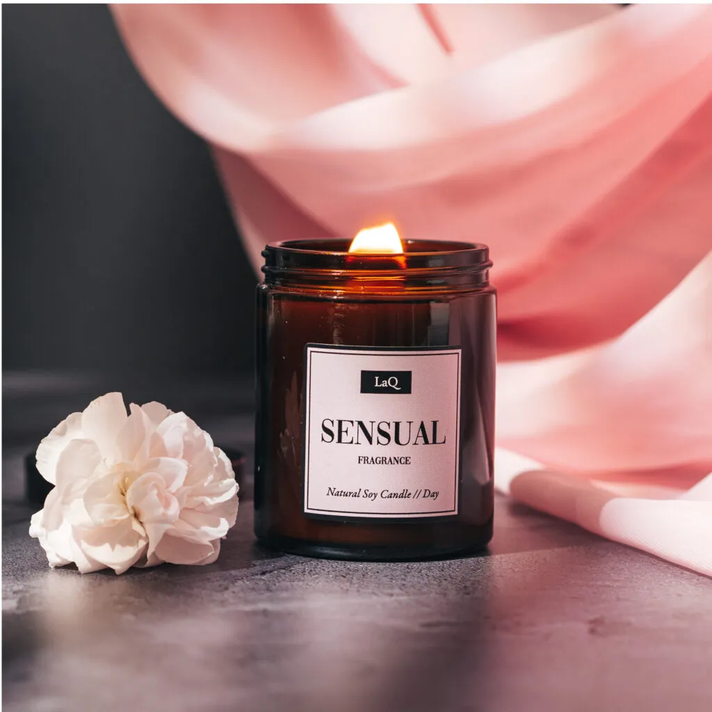 LaQ Sensual Day bougie massage soja 180 ml