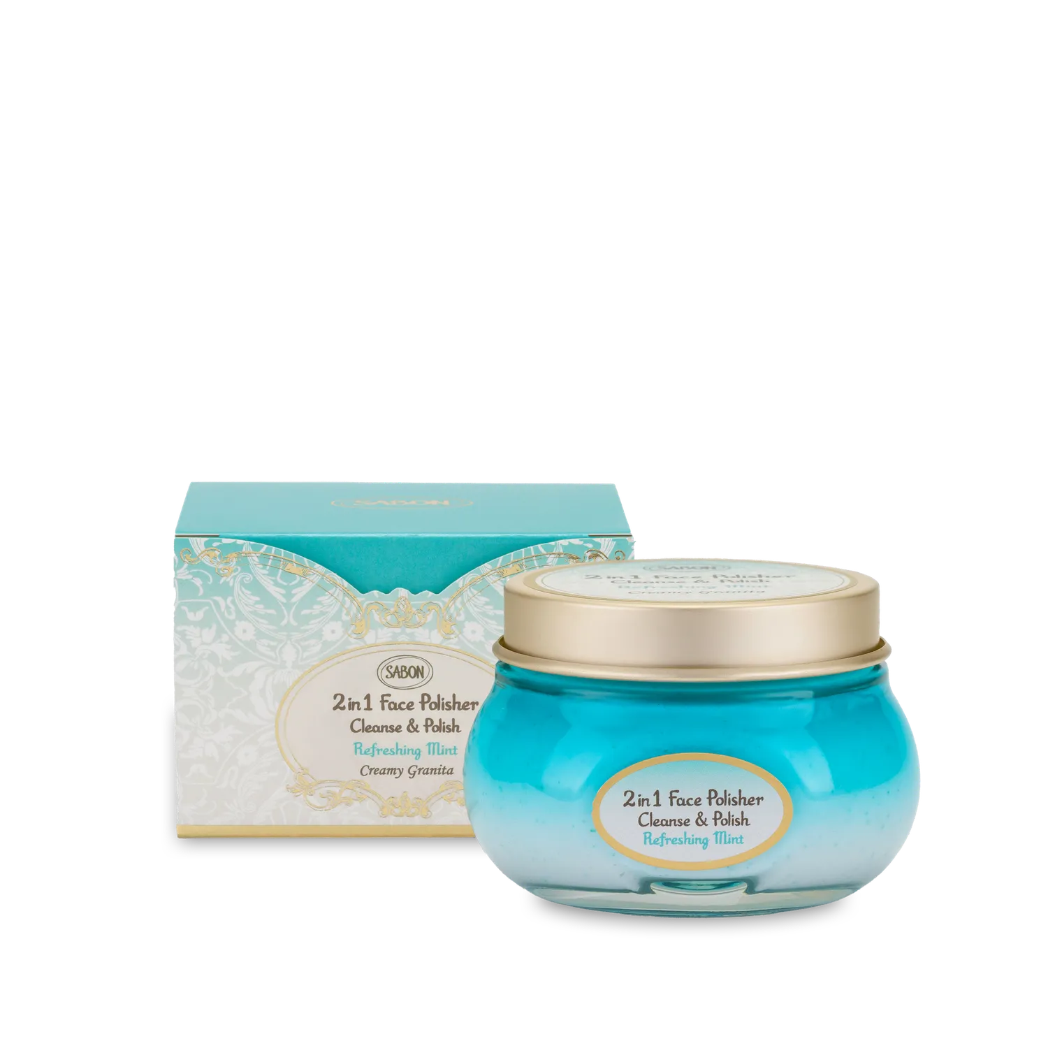 Sabon Menthe nettoyant exfoliant visage 125 ml