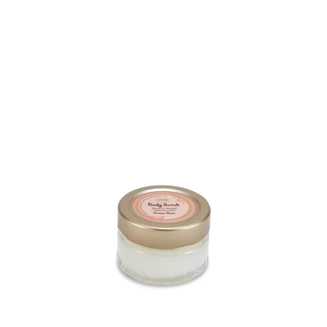 Sabon Green Rose gommage corps 60g format voyage