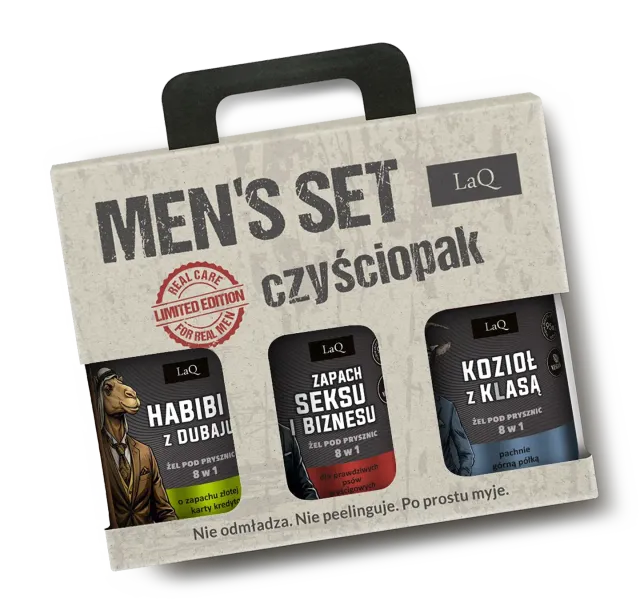 LaQ Ich Troje coffret 3 gels douche homme 500 ml