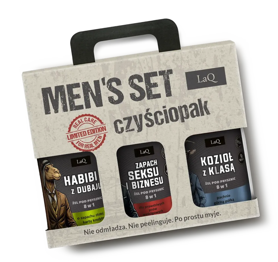 LaQ Ich Troje coffret 3 gels douche homme 500 ml