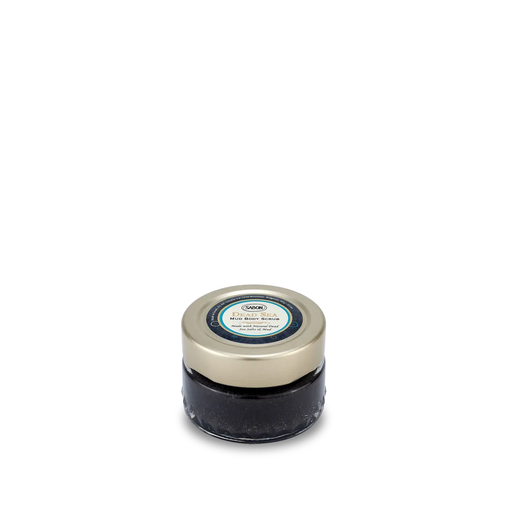 Sabon Dead Sea gommage corps 60g boue eucalyptus