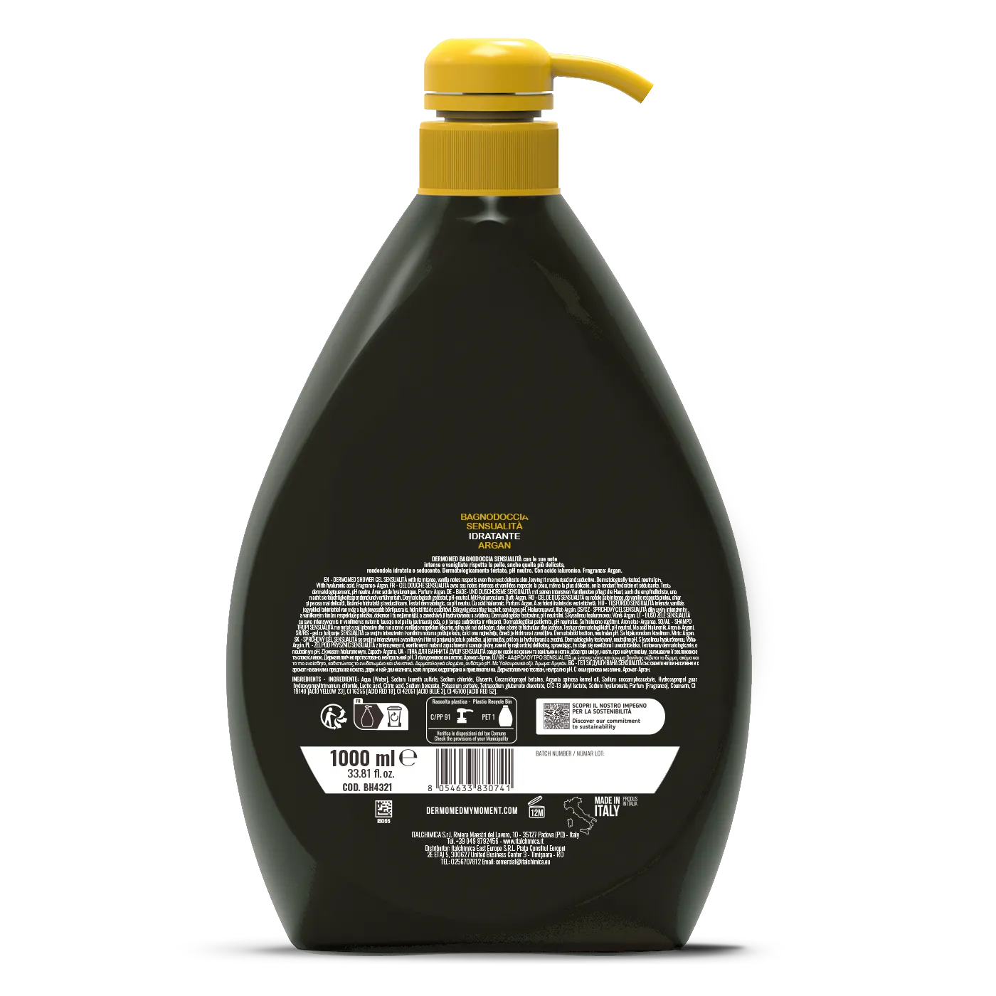 Dermomed Seducente gel douche argan hydratant
