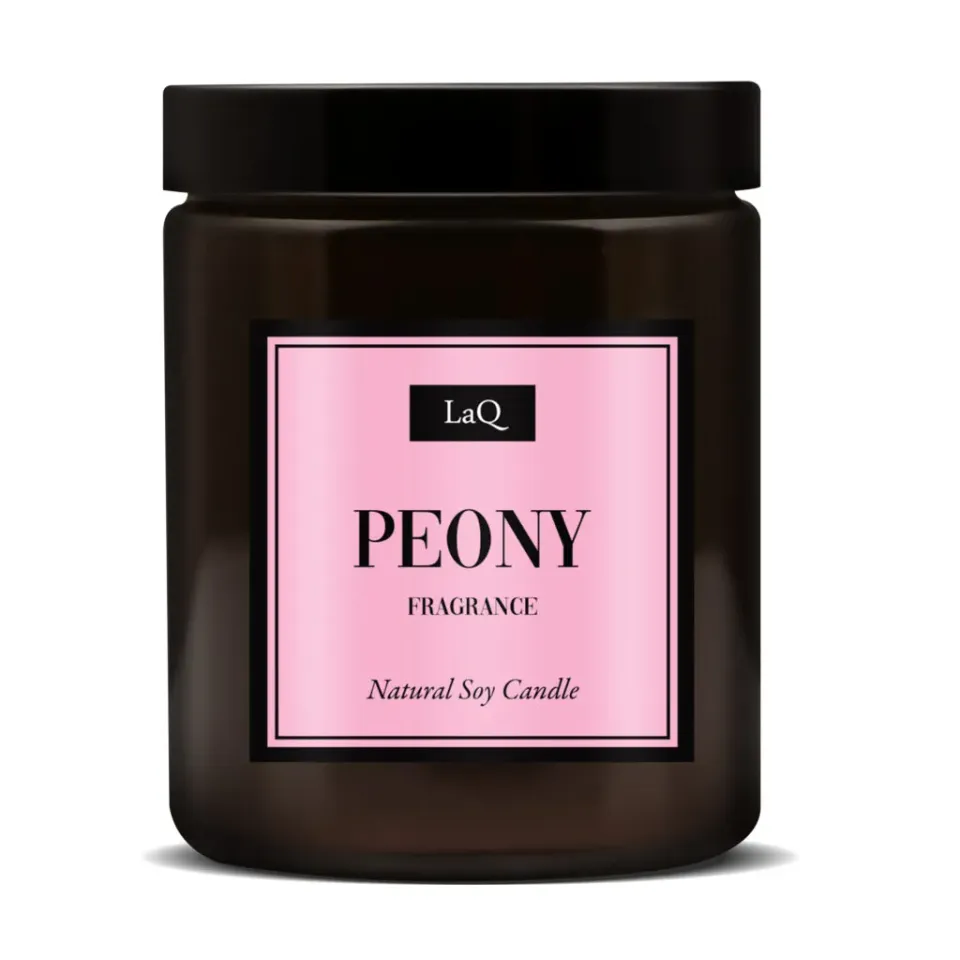 LaQ Peony bougie soja massage pivoine 180ml