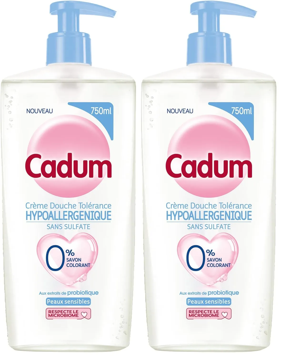 Bébé Cadum Tolérance crème douche 750ml sans sulfate