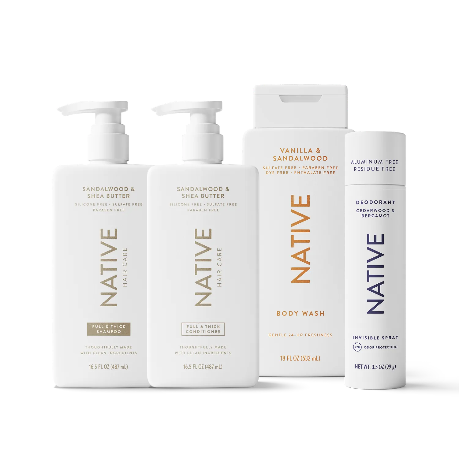 Native Scent Stacking Set coffret 12 parfums Corps Bain découverte