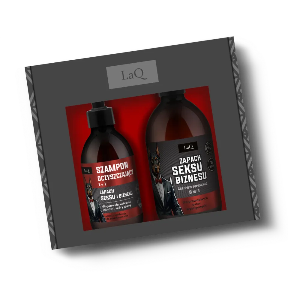 LaQ Business duo homme gel shampoing énergisant