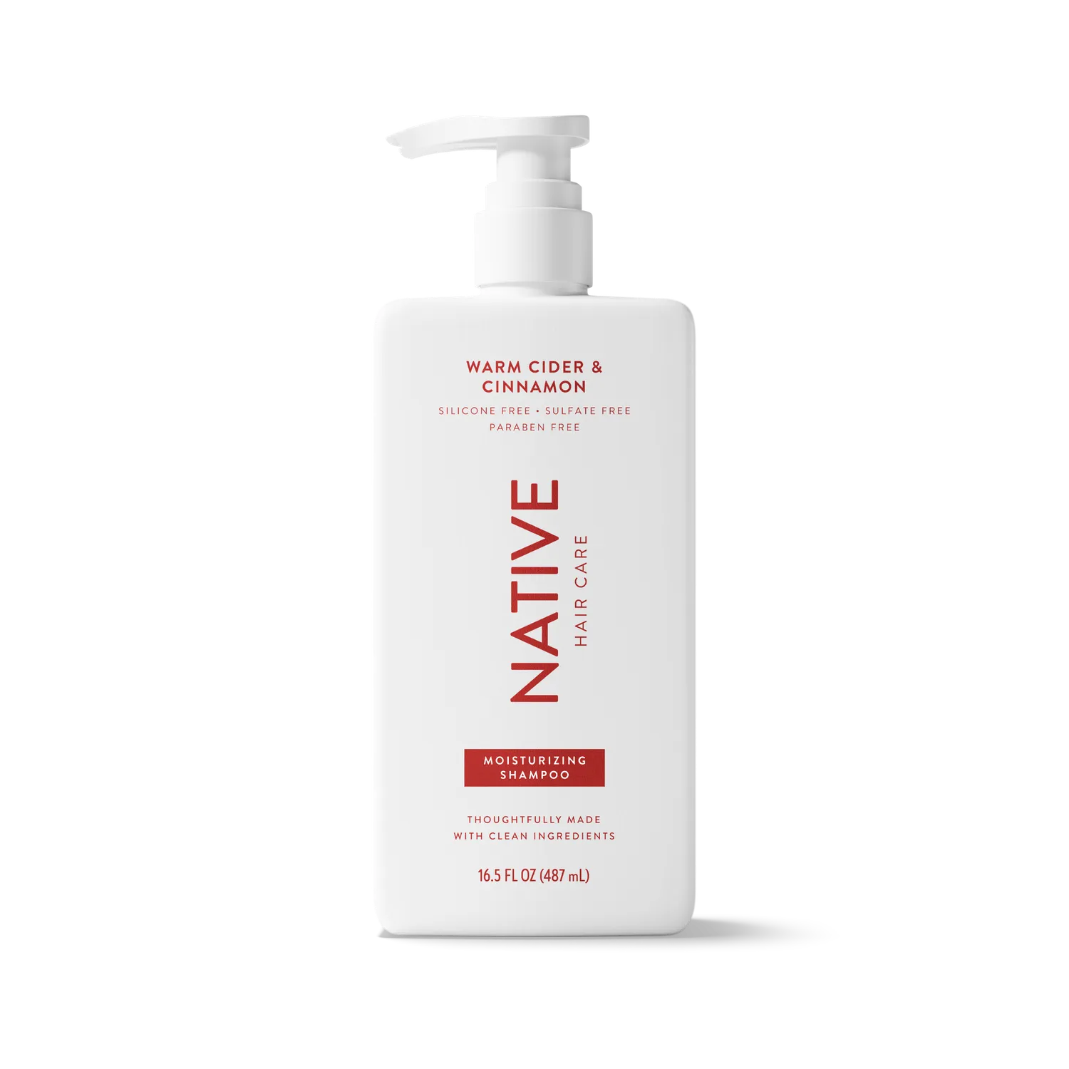 NATIVE Moisturizing Shampoing Coco Vanille 16.5oz hydratant
