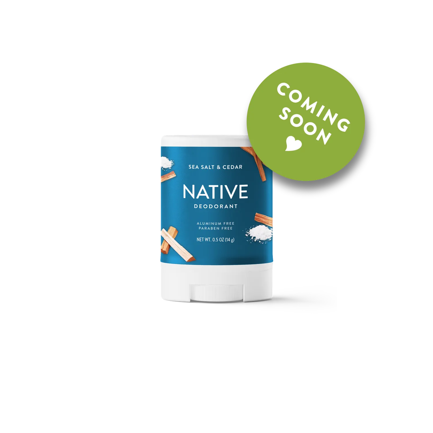 Native Mini Déodorant Stick Coconut Vanilla 0.5oz