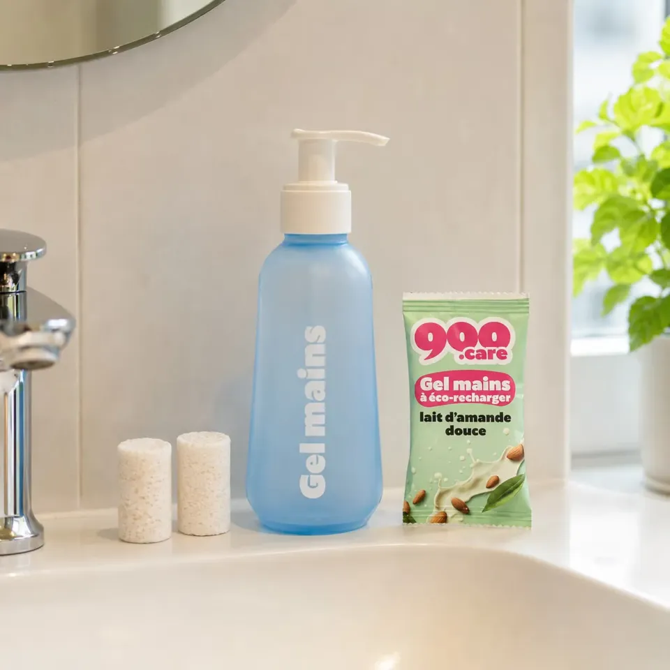 900.care Kit Essai Gel Mains nettoyant doux