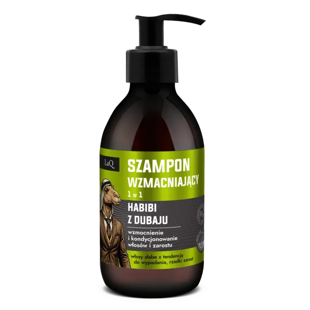 LaQ Habibi from Dubai shampoing homme 300 ml fortifiant