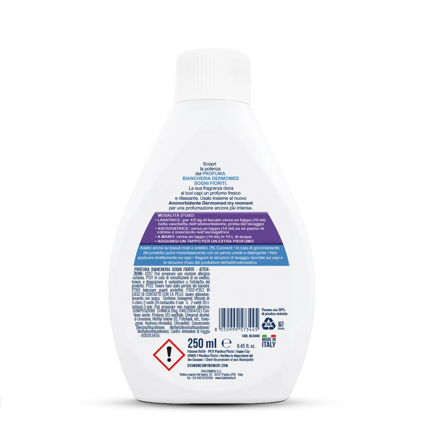 Dermomed Sogni Fioriti parfum linge frais floral