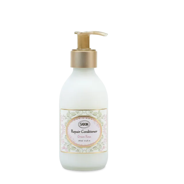Sabon Green Rose après-shampoing 190ml réparateur