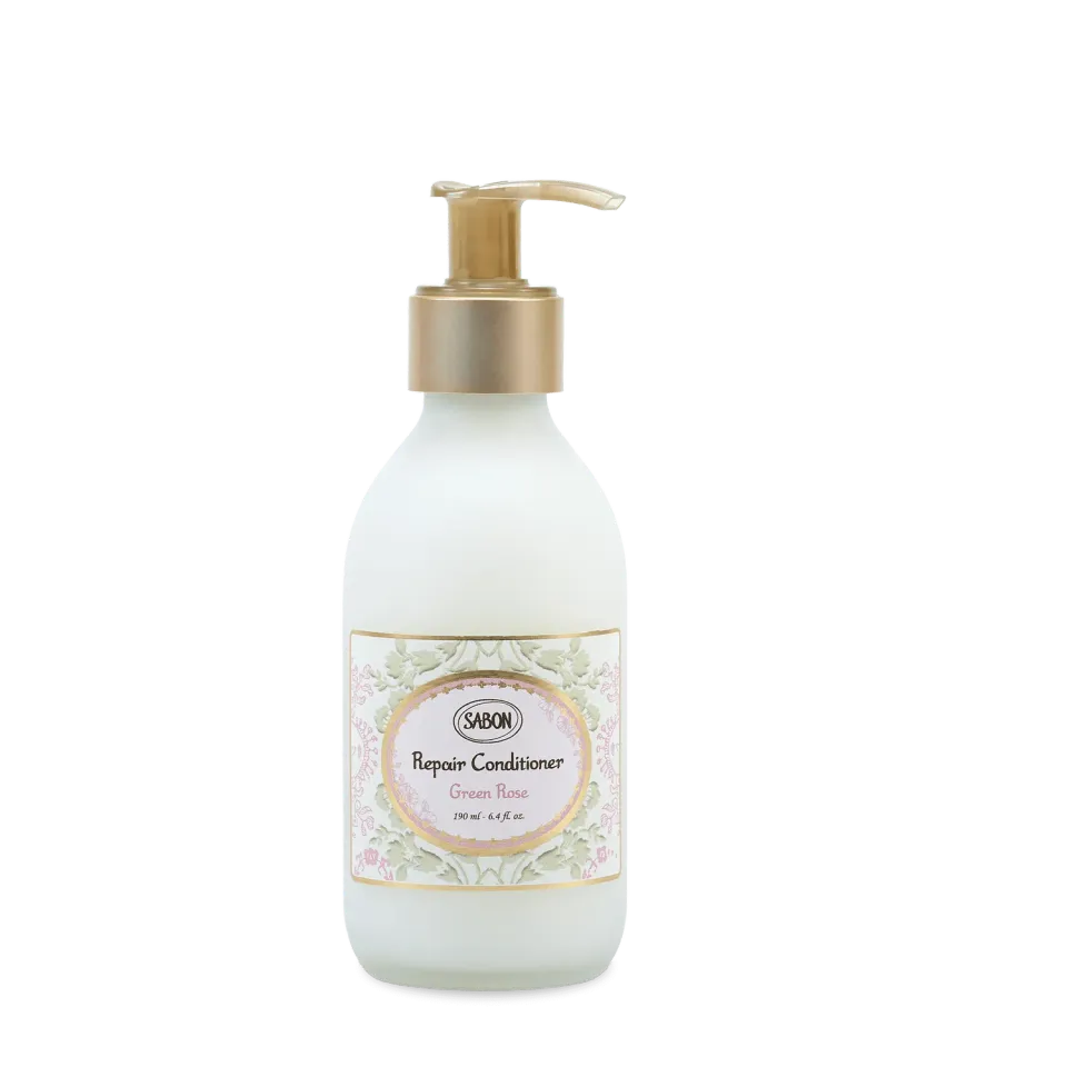 Sabon Green Rose après-shampoing 190ml réparateur