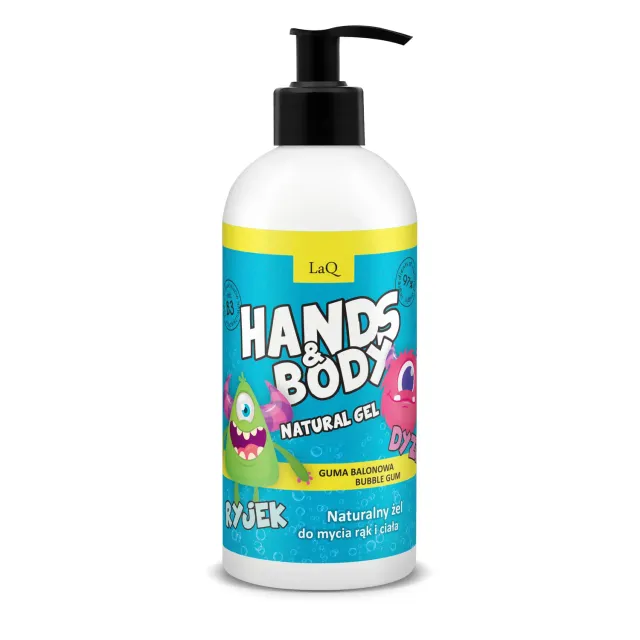 LaQ Dyzio Ryjek gel douche enfant bubble-gum 300 ml