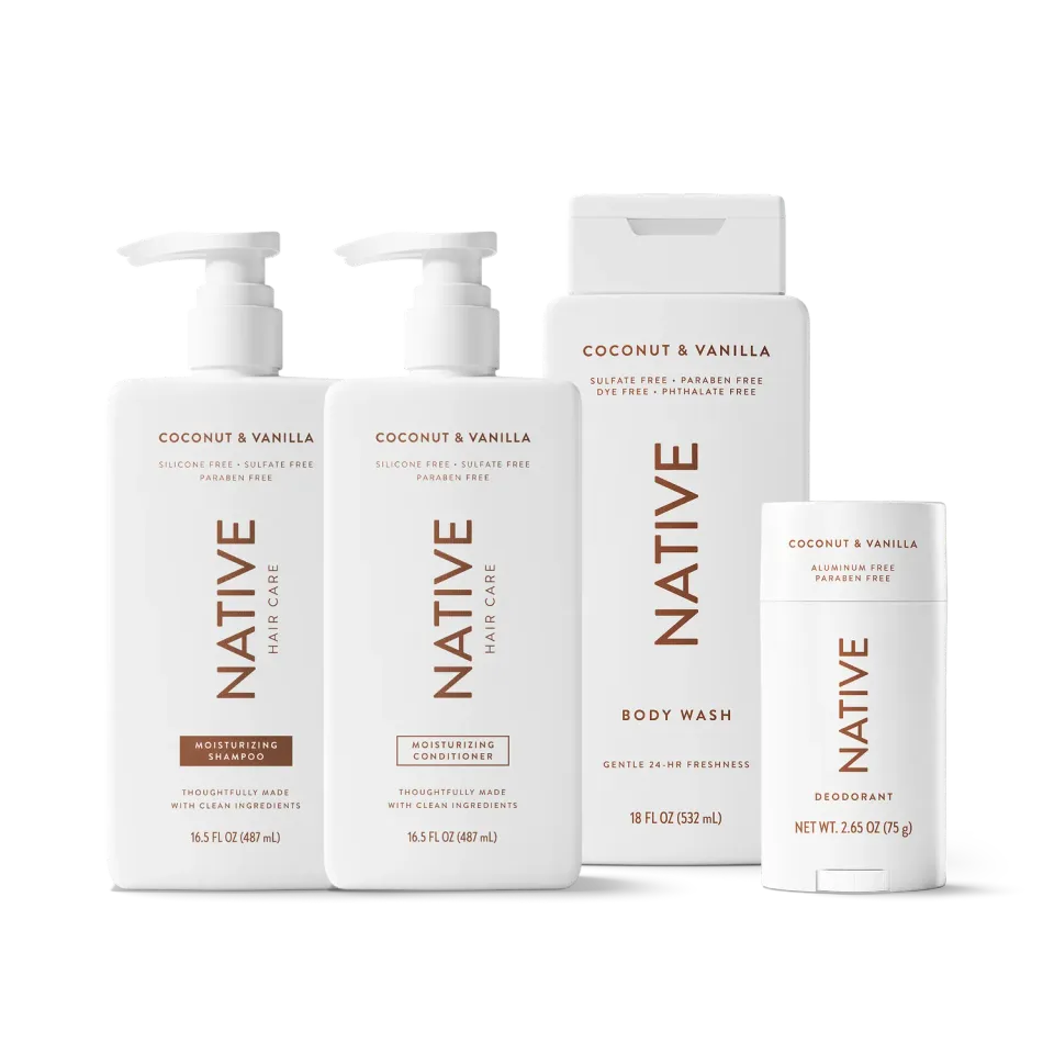 Native Daily Essentials Set coffret douche Coconut Vanilla