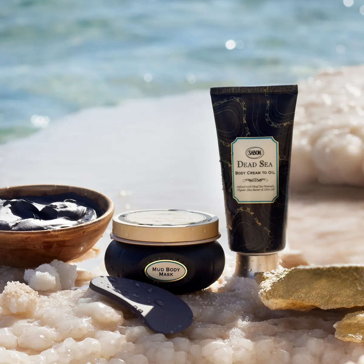 Sabon Dead Sea coffret corps duo détox boue