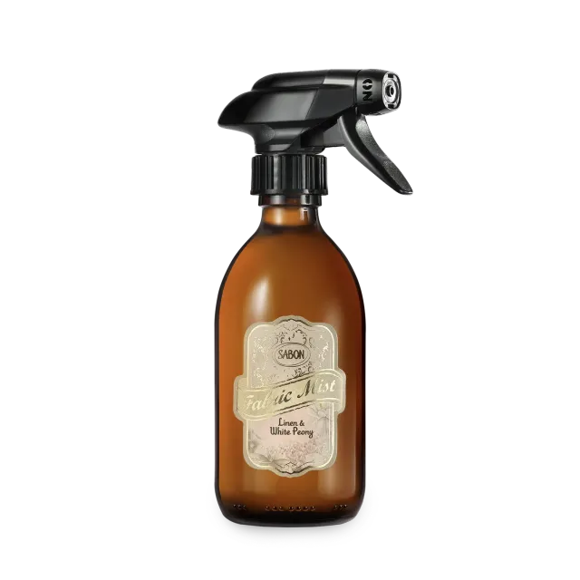 Sabon Linen & White Peony brume linge 300 ml linge frais
