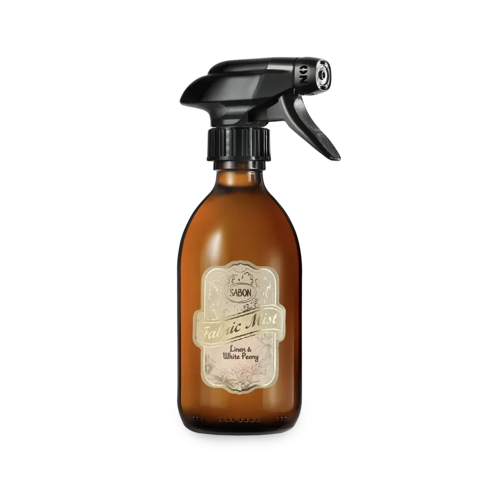 Sabon Linen & White Peony brume linge 300 ml linge frais
