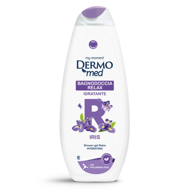 Dermomed Rilassante Iris gel douche relaxant hydratant