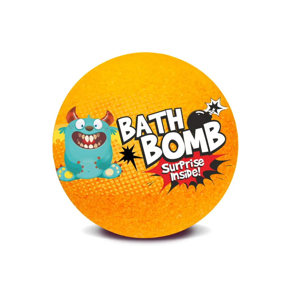 LaQ Creatures bombe de bain orange 120 g surprise