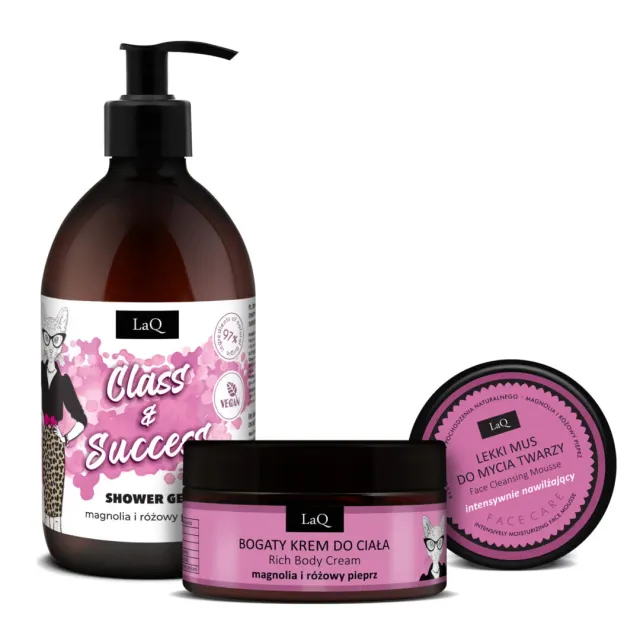 LaQ Magnolia coffret corps visage 3 soins poivre rose