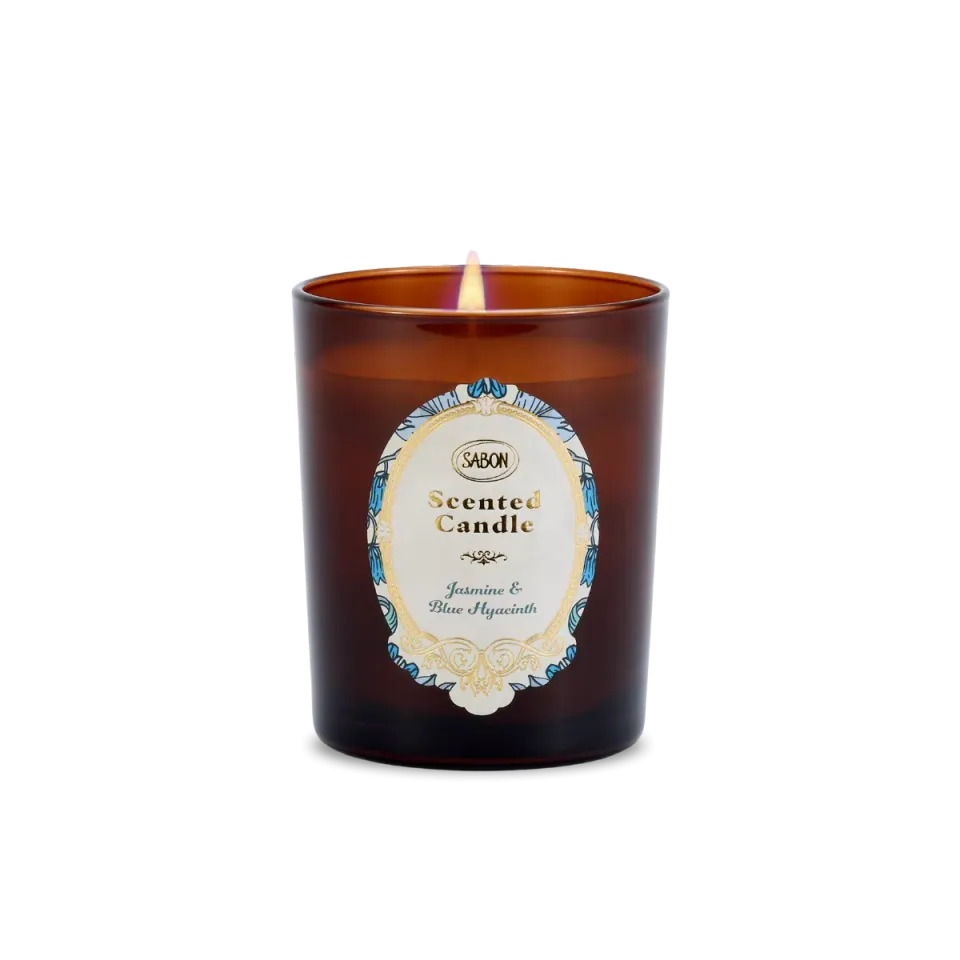 Sabon Jasmine Blue Hyacinth bougie parfumée florale