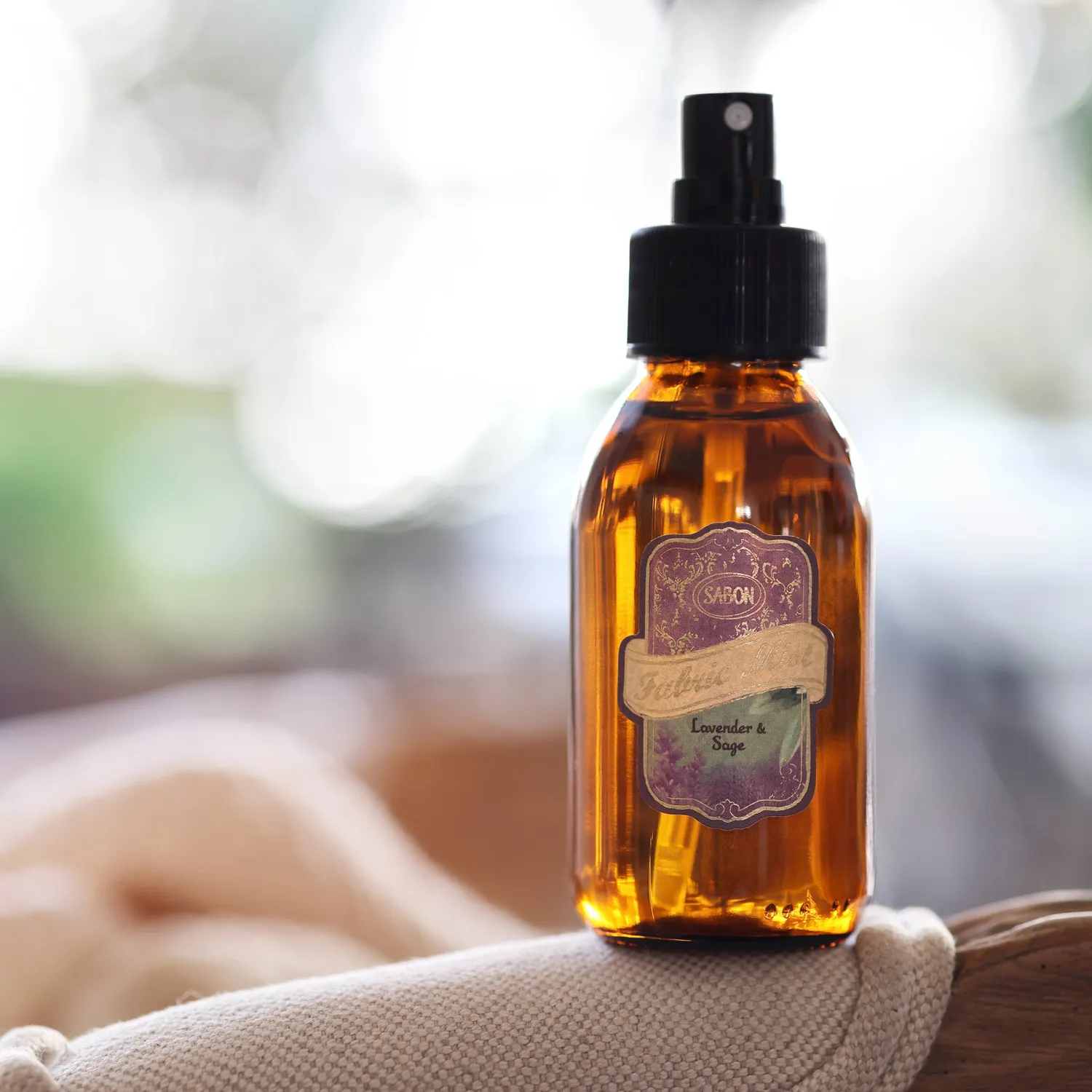 Sabon Lavender & Sage brume de linge 100 ml lavande