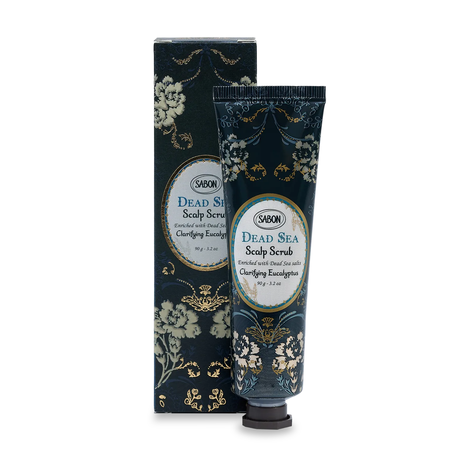 Sabon Dead Sea gommage cuir chevelu 90g eucalyptus