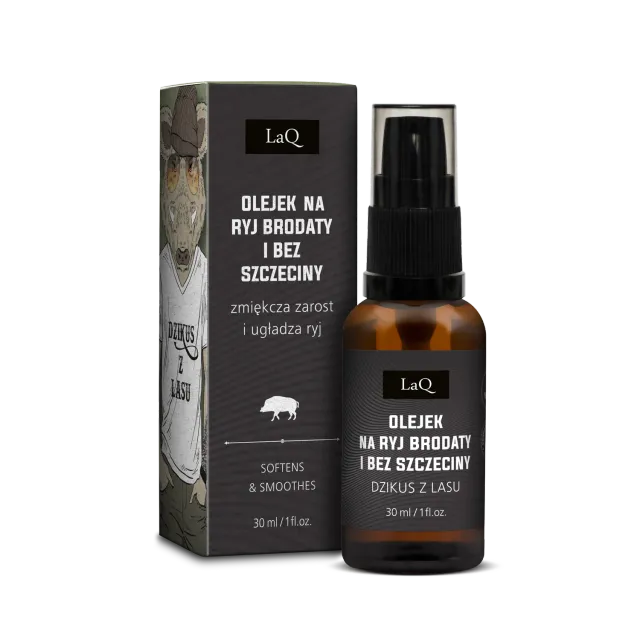 LaQ Dzikus z Lasu huile barbe 30 ml adoucissante