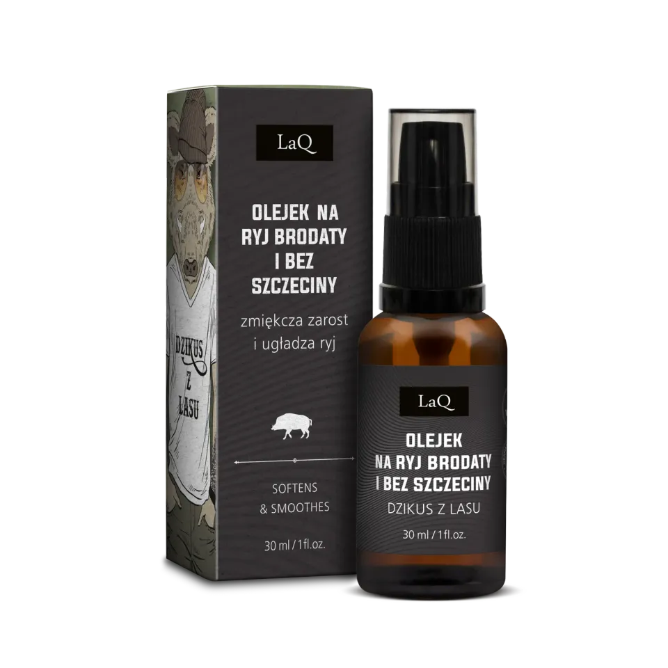 LaQ Dzikus z Lasu huile barbe 30 ml adoucissante