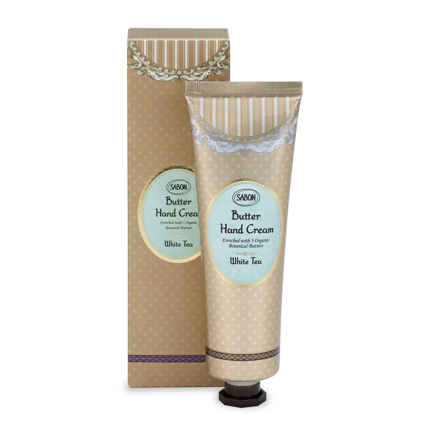 Sabon White Tea baume mains 75ml beurre karité