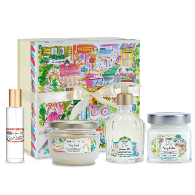 Sabon M Rituel Corps Eau Sunny Cocktail coffret 4 soins