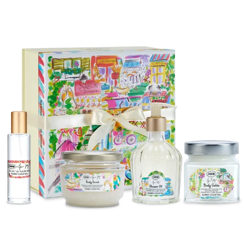 Sabon M Rituel Corps Eau Sunny Cocktail coffret 4 soins