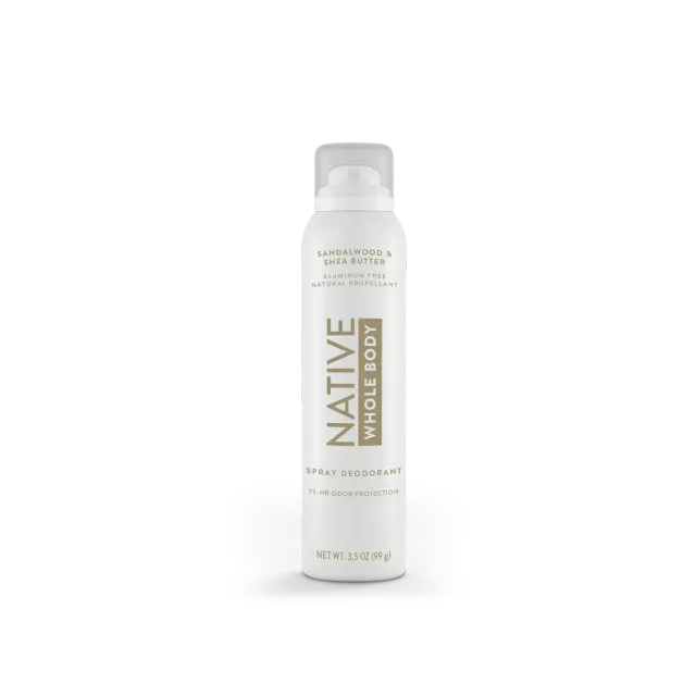 Native Last Chance déodorant spray vanille miel 3.5oz parfum doux