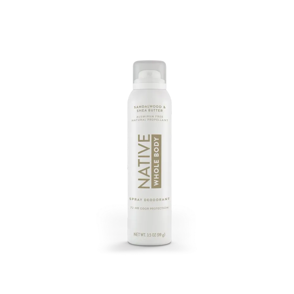 Native Last Chance déodorant spray vanille miel 3.5oz parfum doux