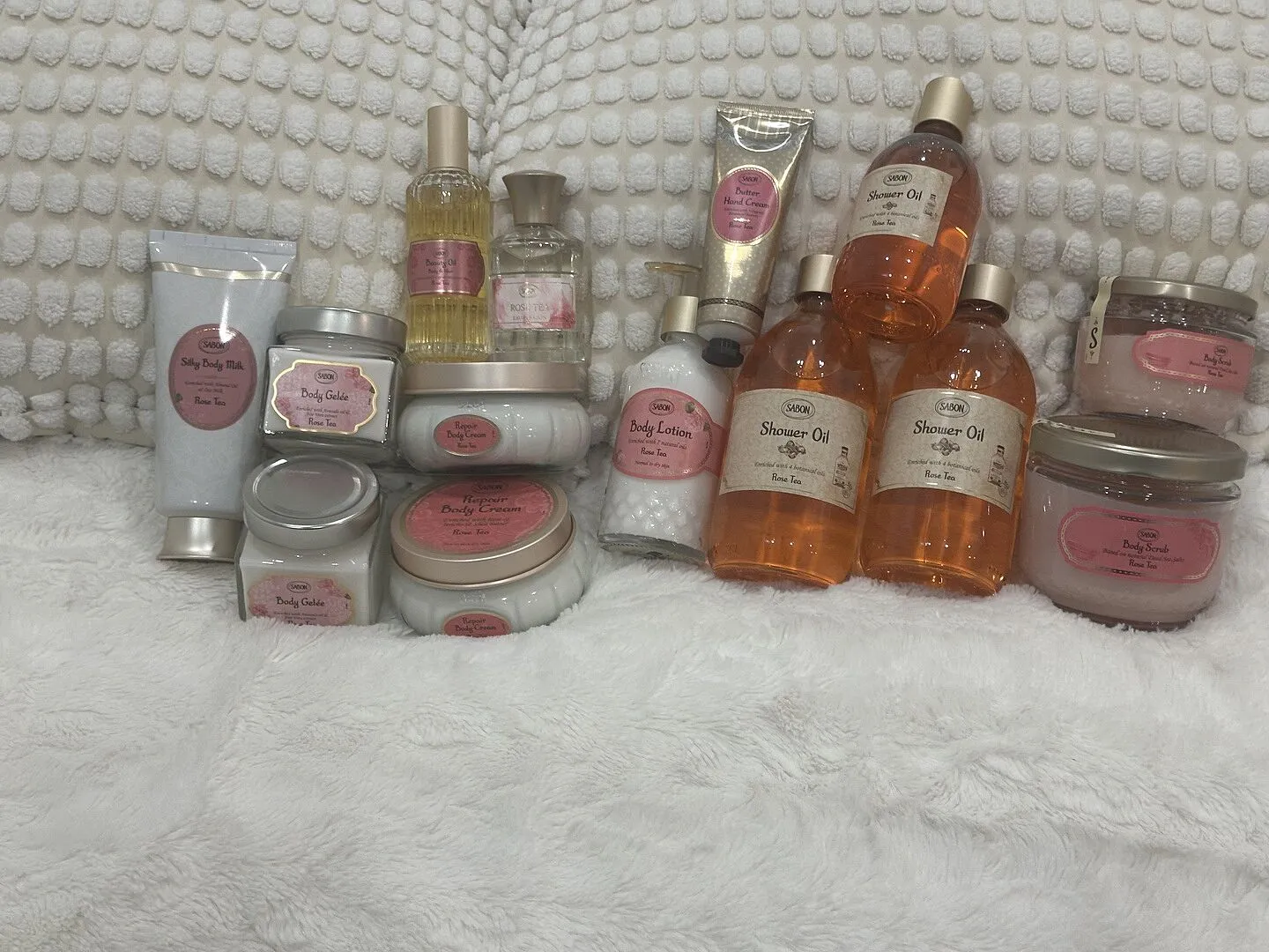 Sabon Rose Tea gelée corps 200ml fraîcheur