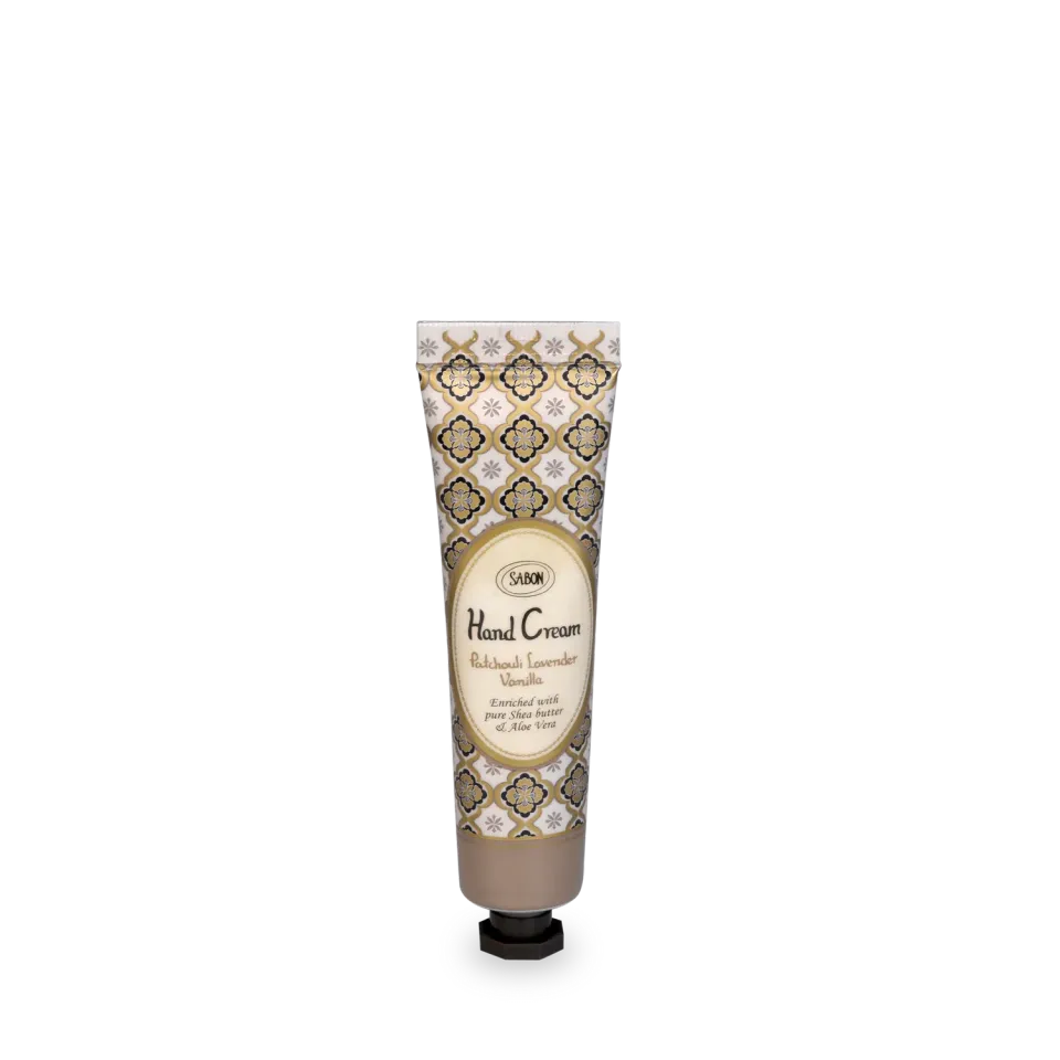 Sabon Patchouli Lavender Vanilla crème mains 30ml karité