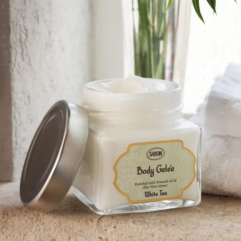 Sabon White Tea gelée corps 200 ml hydratante