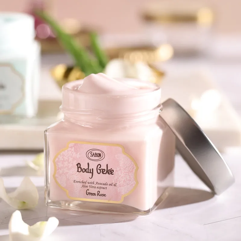 Sabon Green Rose gelée corps 200 ml citron