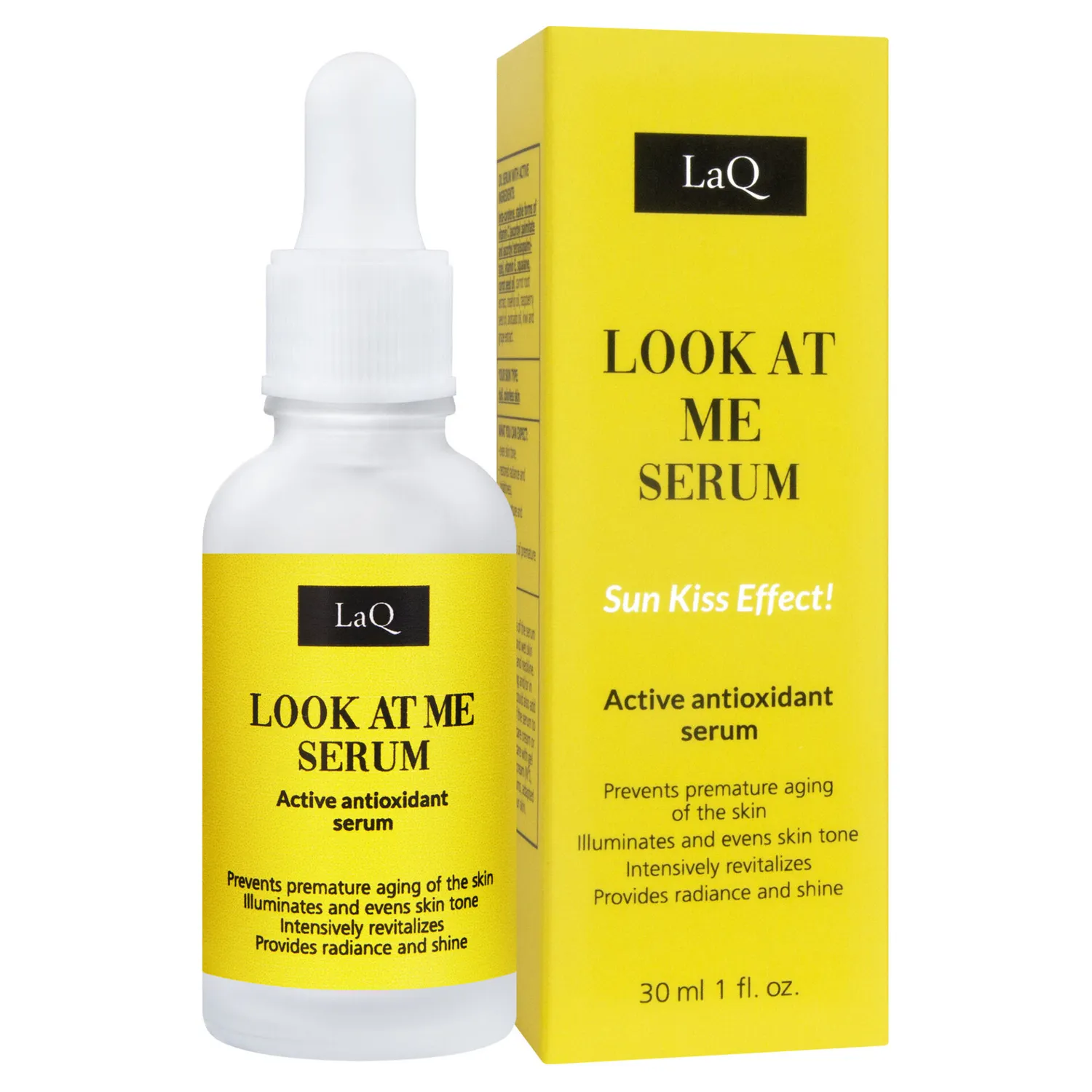 LaQ Look At Me sérum visage vitamine C 30 ml éclat