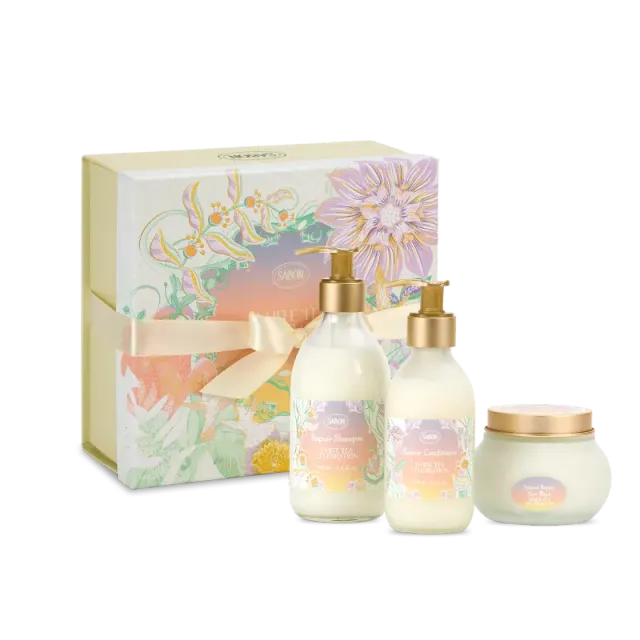 Sabon White Tea Celebration coffret cheveux