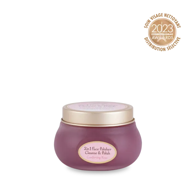 Sabon Rose nettoyant exfoliant visage 125ml gel-lait