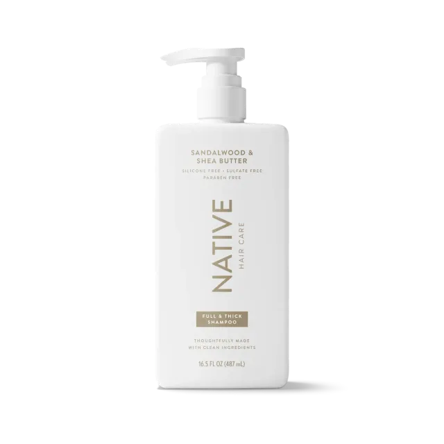 Native Full & Thick shampooing santal coco 488 ml sans sulfate