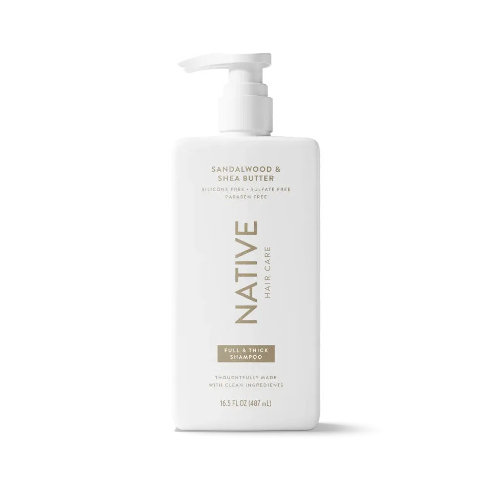 Native Full & Thick shampooing santal coco 488 ml sans sulfate