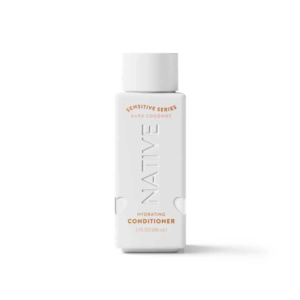 Native Sensitive mini après-shampooing coco 3 oz hydratant