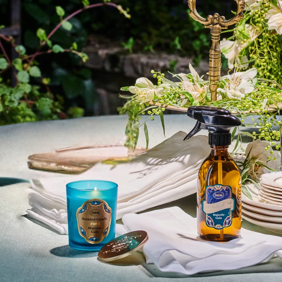 Sabon Majestic Gala coffret maison brume et bougie