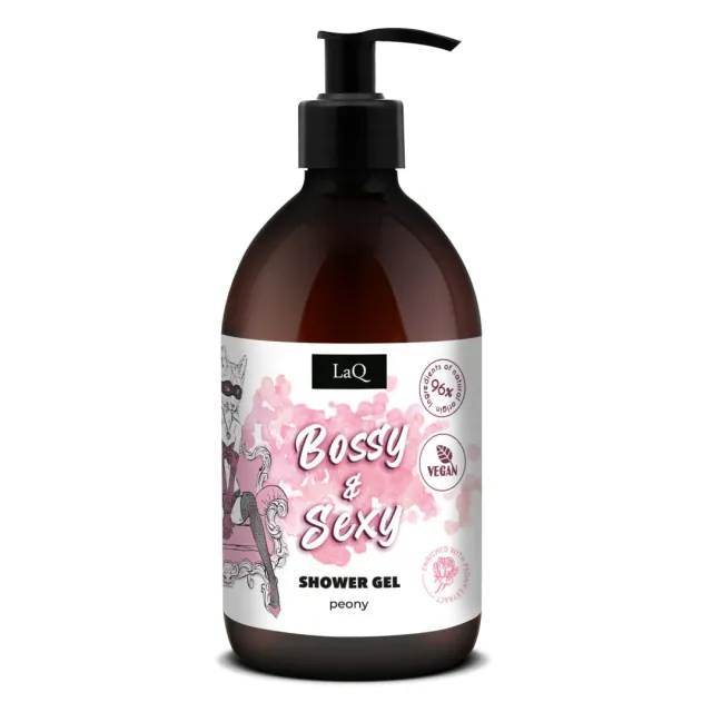 LaQ Peony gel douche 500 ml parfum pivoine